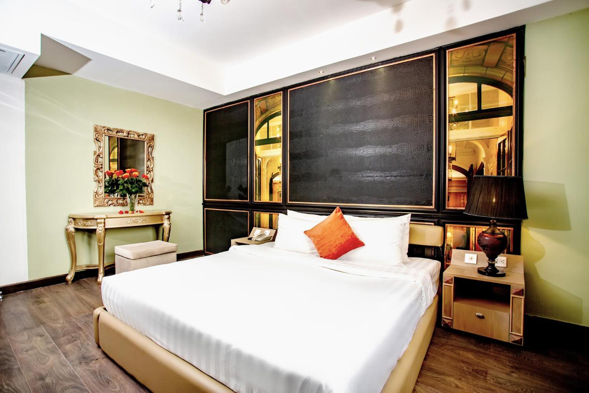 הו צ'י מין סיטי California Saigon Hotel & Rooftop Pool חדר תמונה