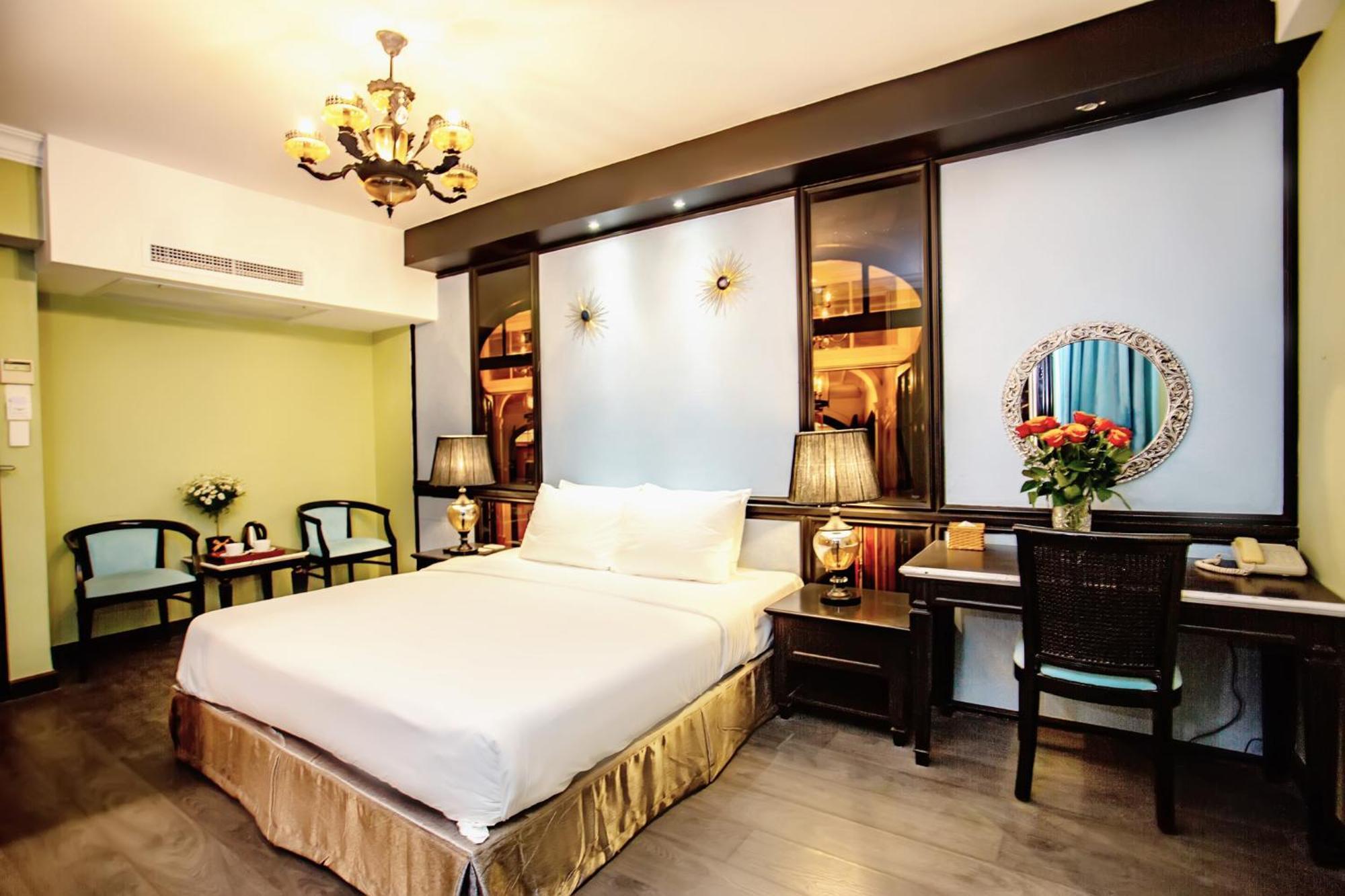 הו צ'י מין סיטי California Saigon Hotel & Rooftop Pool חדר תמונה